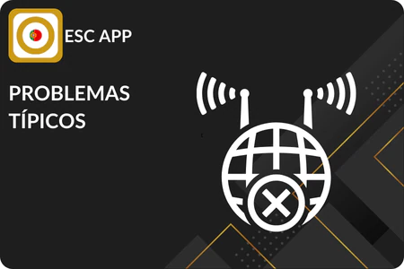 app esc online não funciona