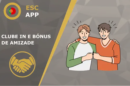 Painel do programa de fidelidade Clube IN da ESC Online com os 5 níveis e saldo de pontos acumulados